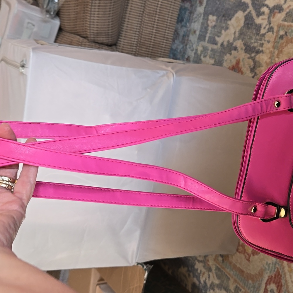 Pink Women's Bag/ Backpack - Picture 4 of 5